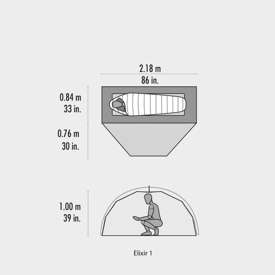 Refurbished Elixir™ 1 Backpacking Tent