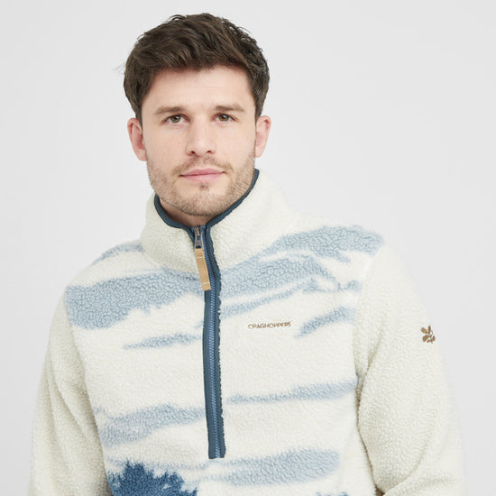 Men's National Trust Hathers Half Zip Fleece