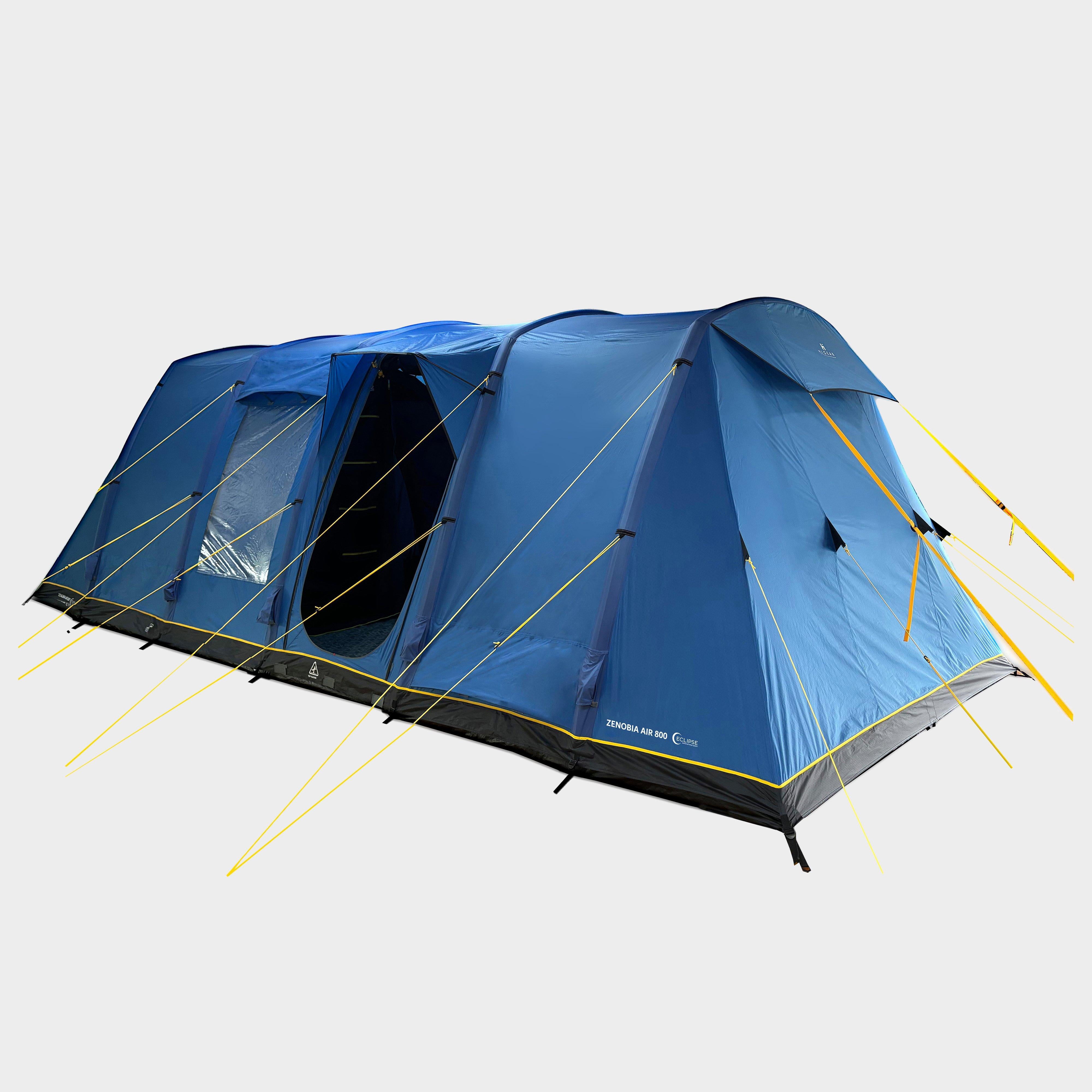 Blue Hi-Gear Zenobia 8 Air Eclipse Tent – Millets