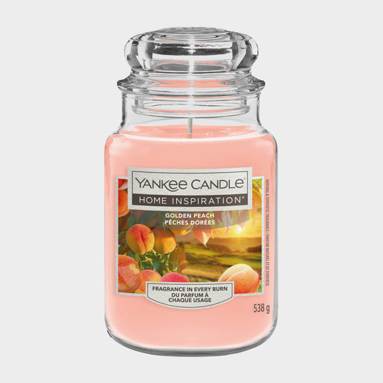 Golden Peach Large Jar