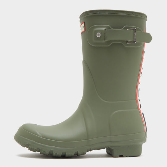 Women’s Original Short Tri Colour Wellington Boots