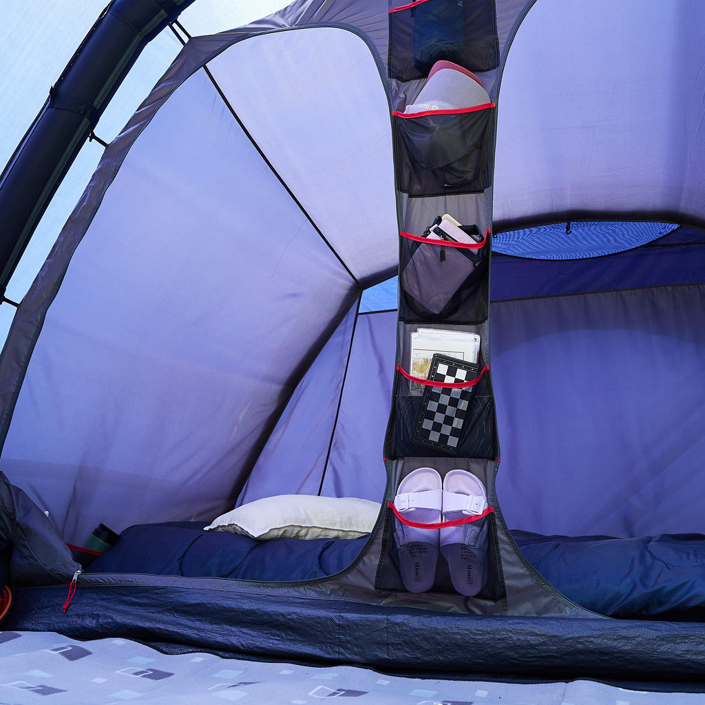 air tent 5 person Blue Eurohike Rydal Air 500 5 Person Tent – Millets