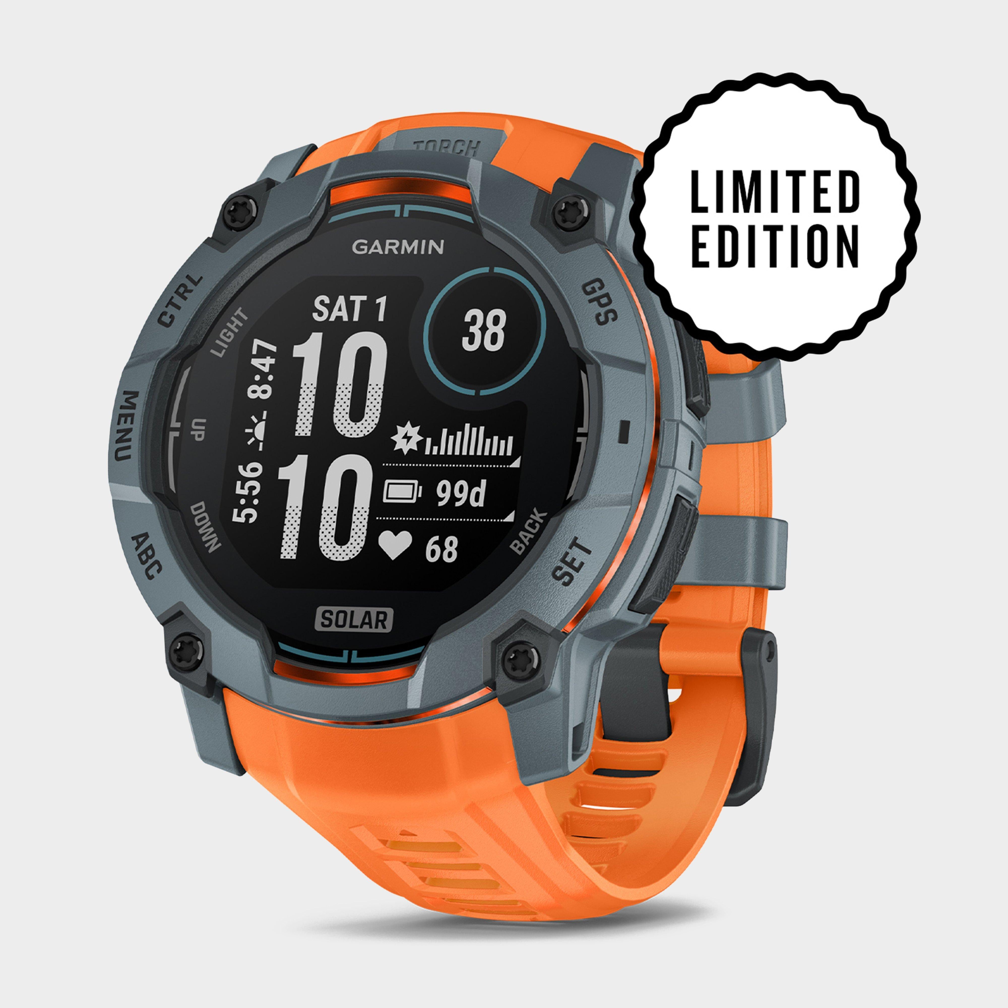 Orange Garmin Instinct® 3 Solar 50mm Multi-Sport Smartwatch – Millets