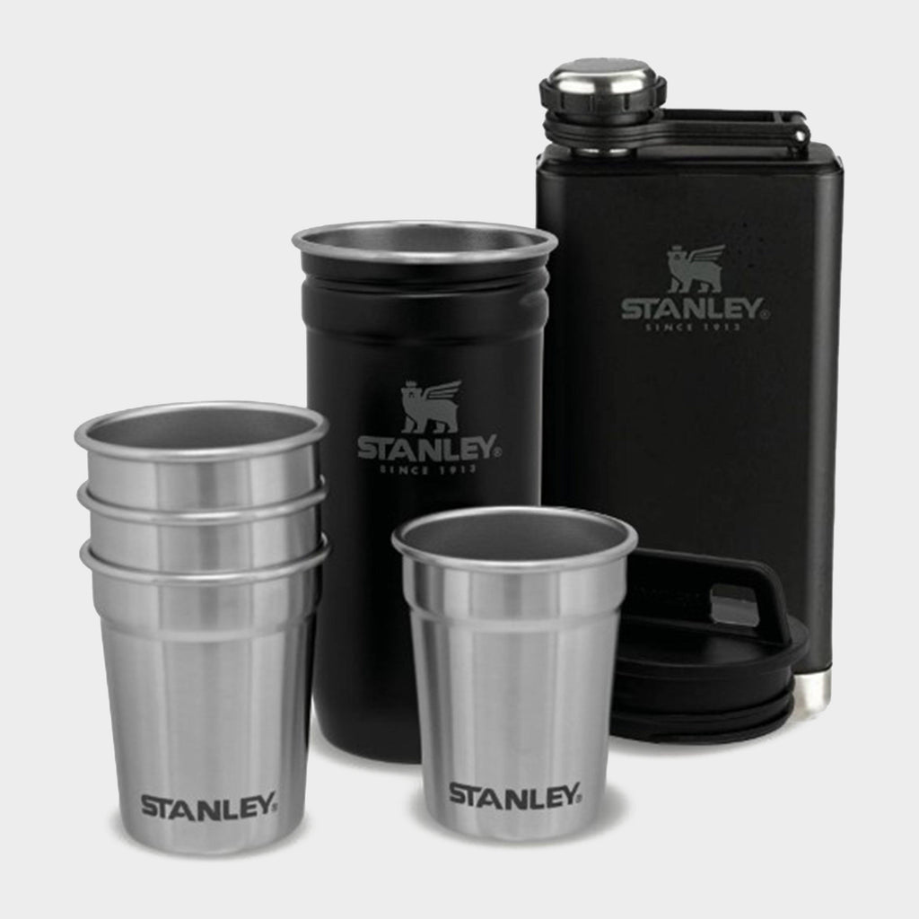 Adventure Pre-Party Shot Glass + Flask Set