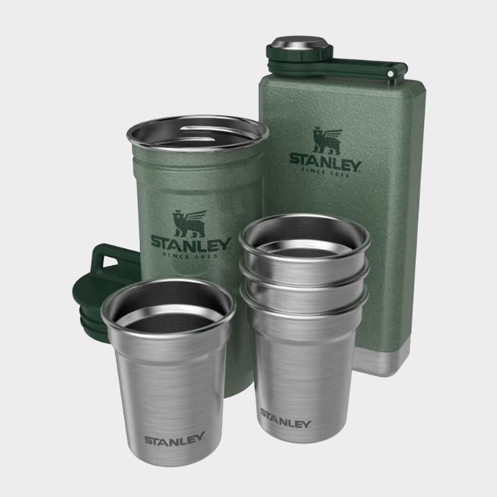Adventure Pre-Party Shot Glass + Flask Set