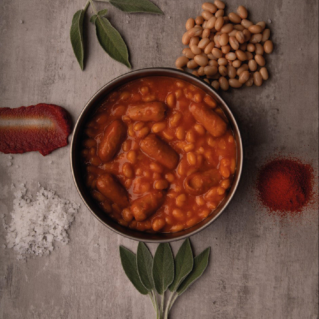 Beans & Sausages 300g