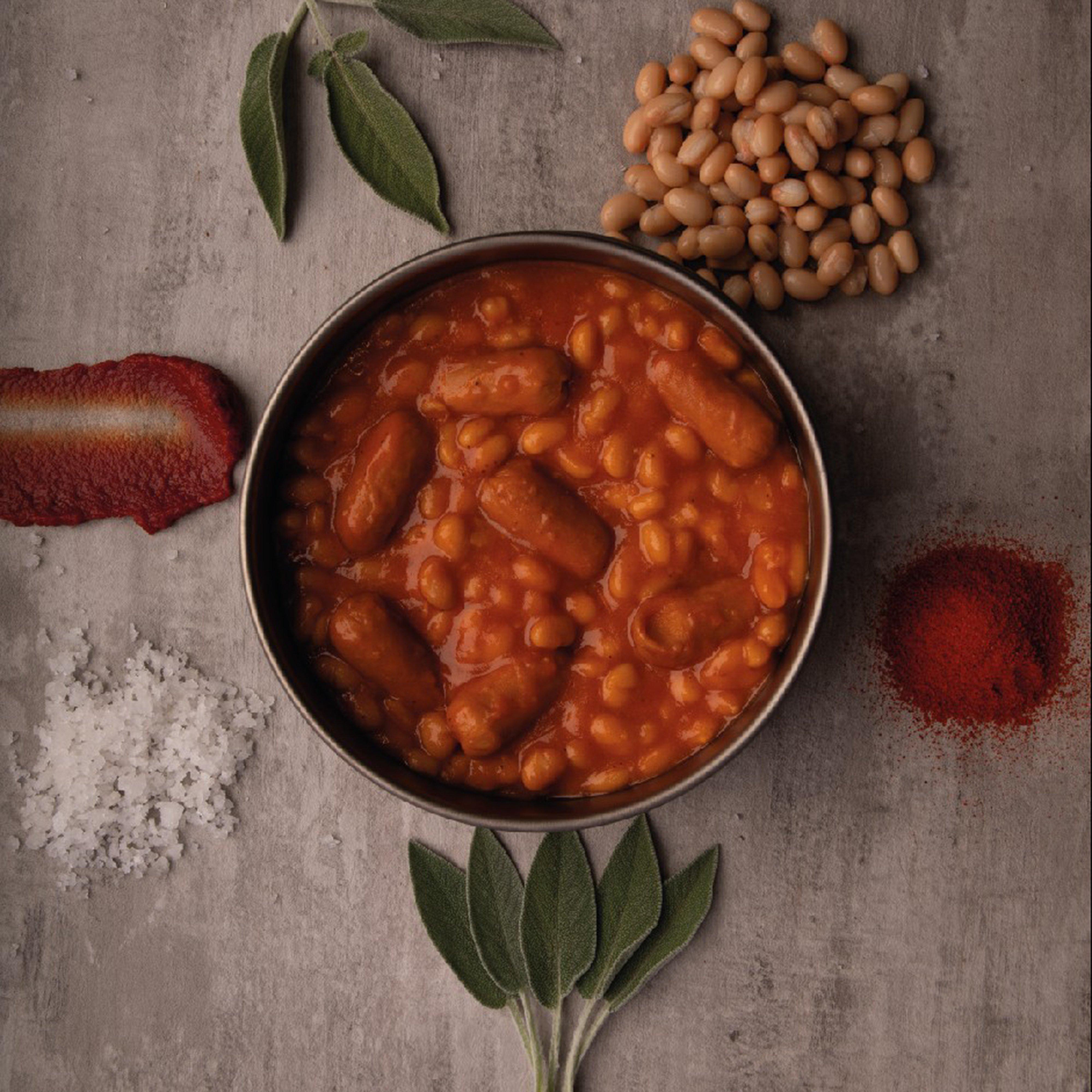 Beans & Sausages 300g
