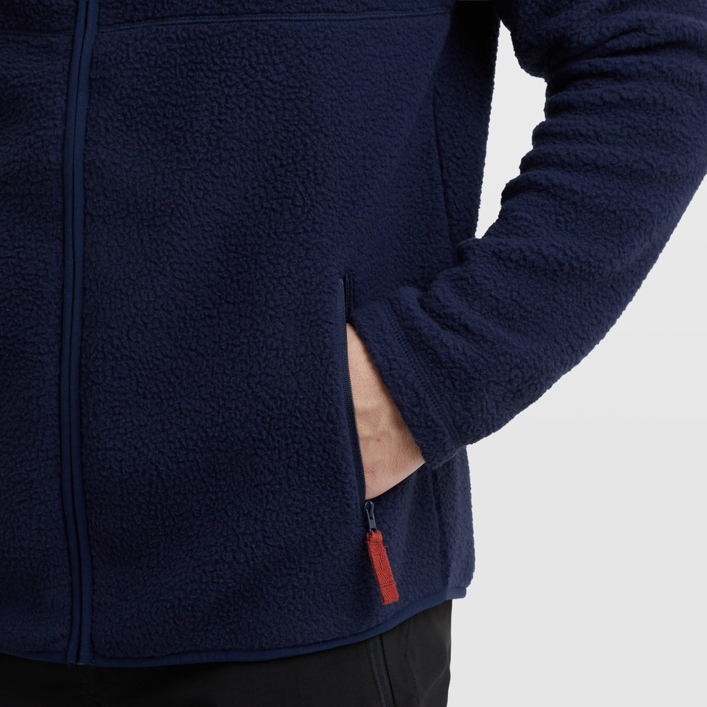 Navy Peter Storm Men s Glen Full Zip Fleece Millets peter-storm-men-s-borg-fleece