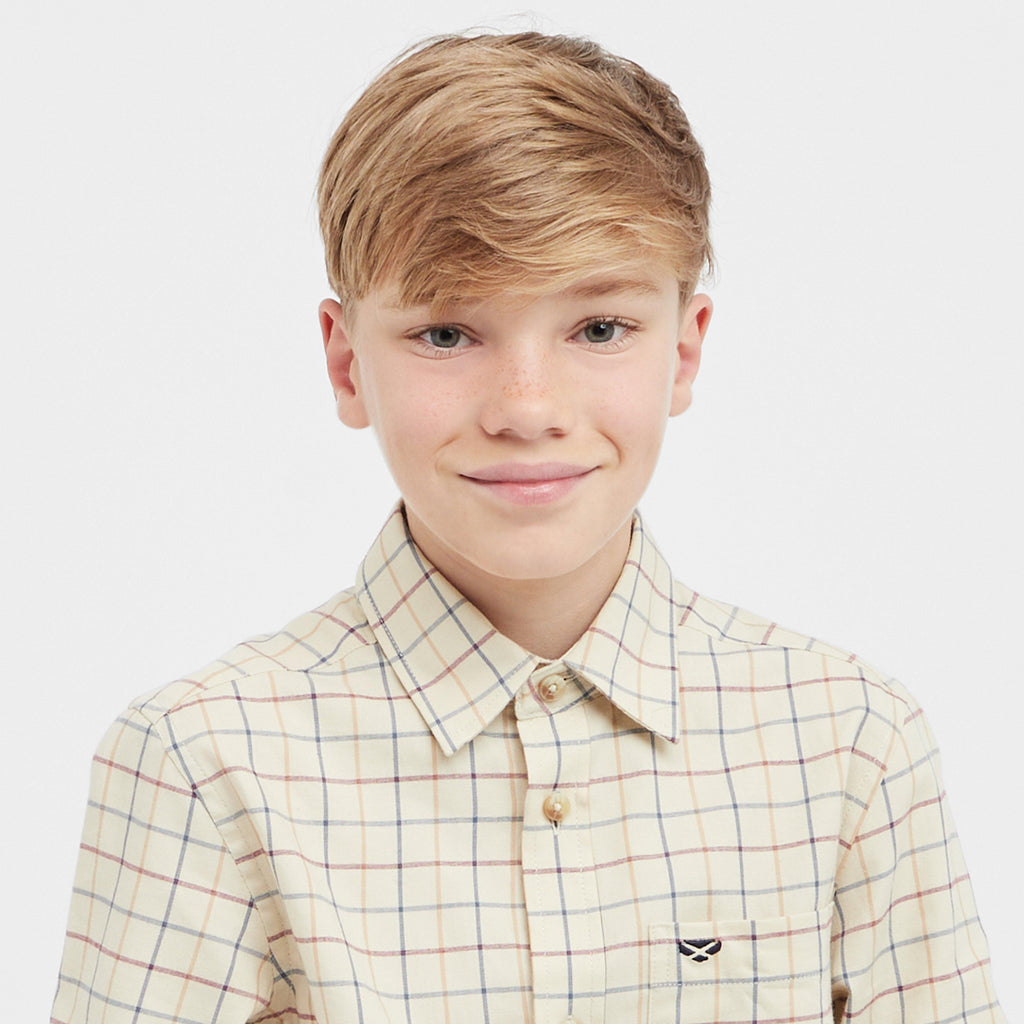 Kids Ambassador Premier Tattersall Shirt