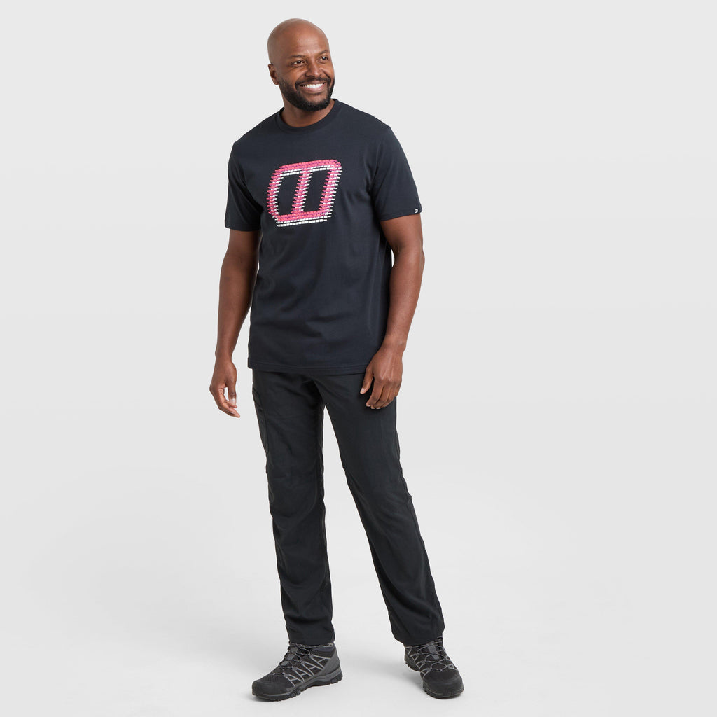 Men's Glitched Blocks Tee