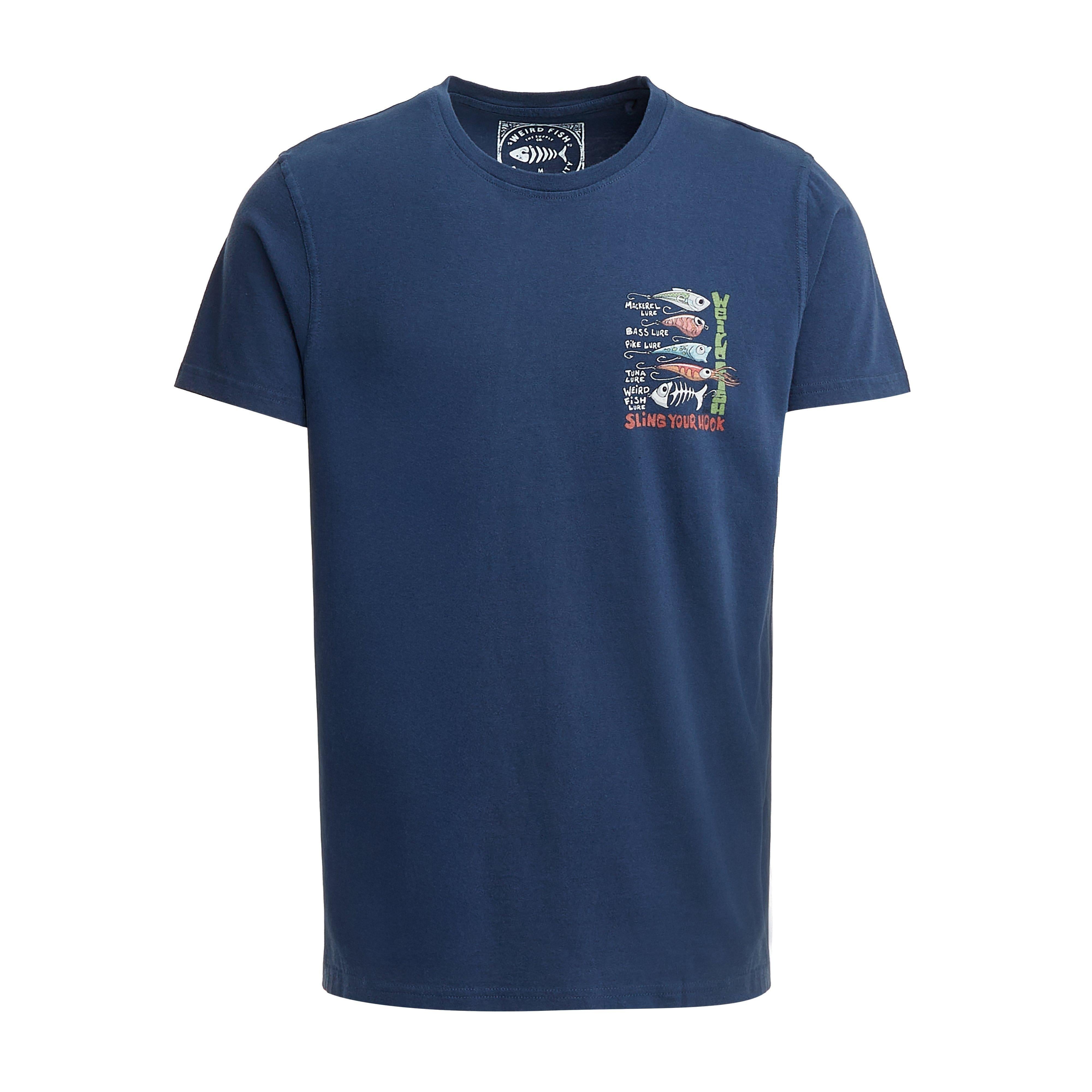 Men's Sling Your Hook Back Print Artist T-Shirt