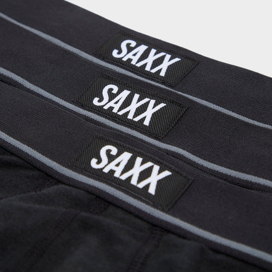 Men’s Essential Cotton Boxer Brief Fly 3 Pack