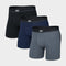 Men’s Essential Cotton Boxer Brief Fly 3 Pack