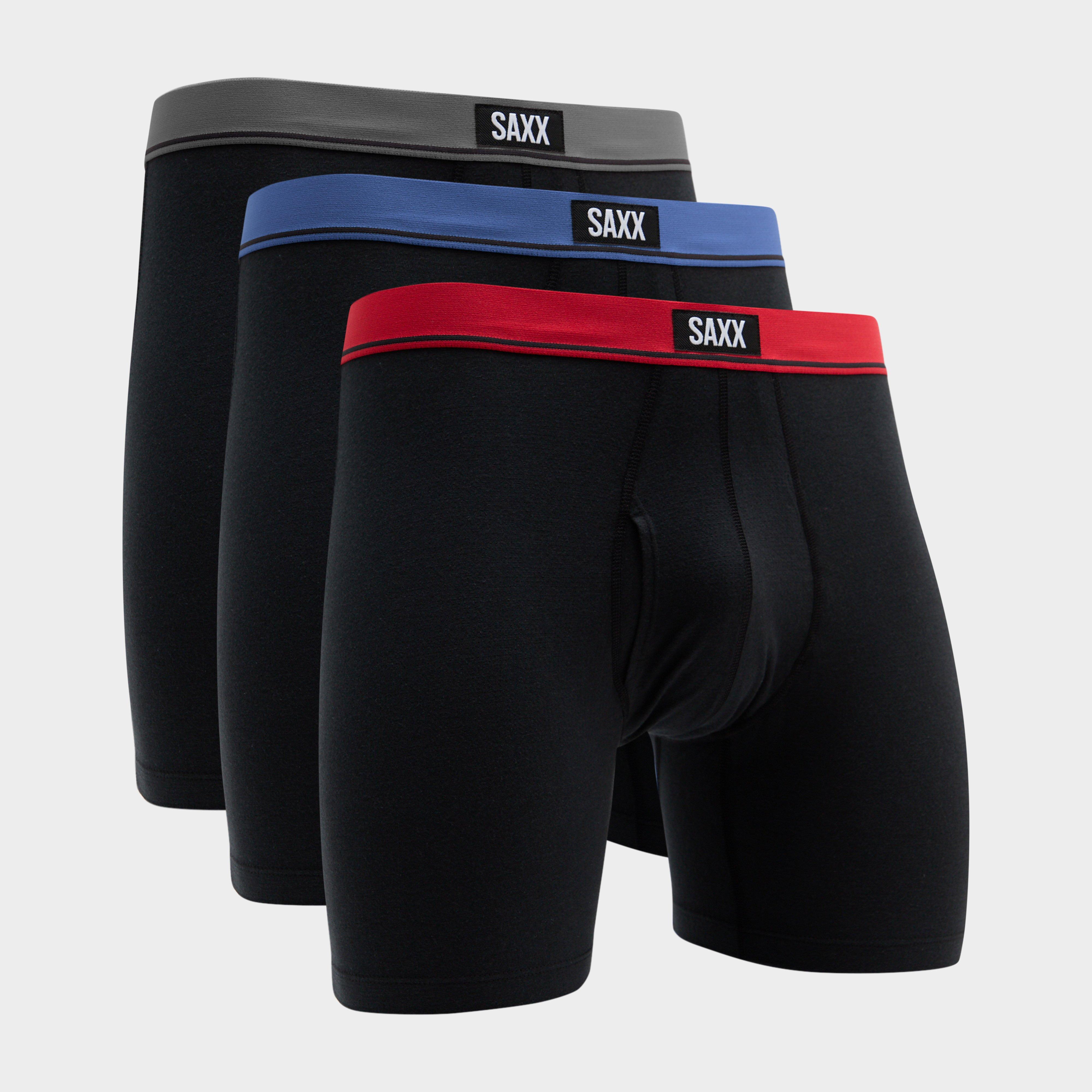 Men’s Essential Cotton Boxer Brief Fly 3 Pack