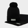 Unisex Green Label Bobble Hat Gift Set