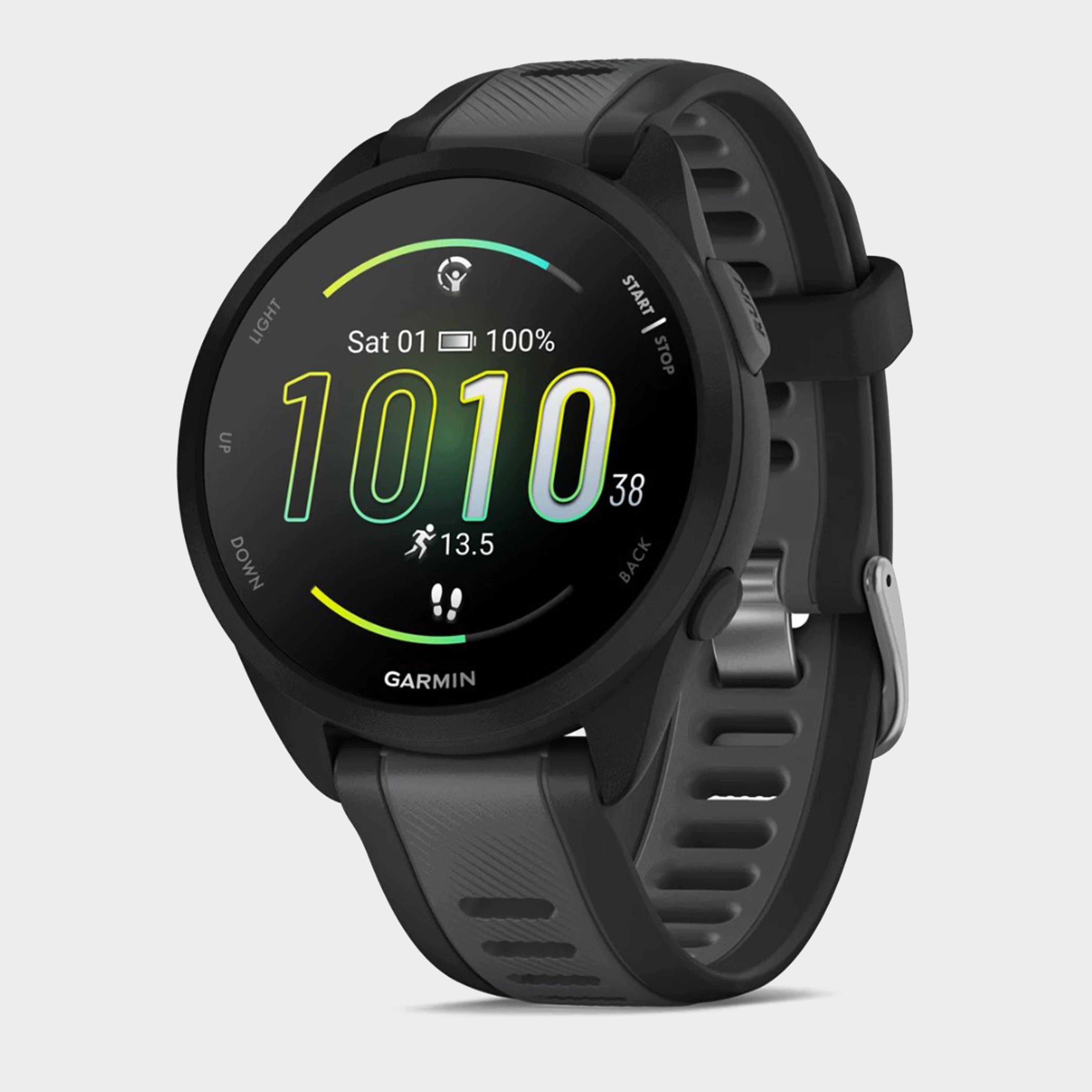 Black Garmin Forerunner® 165 GPS Music Edition Smartwatch – Millets
