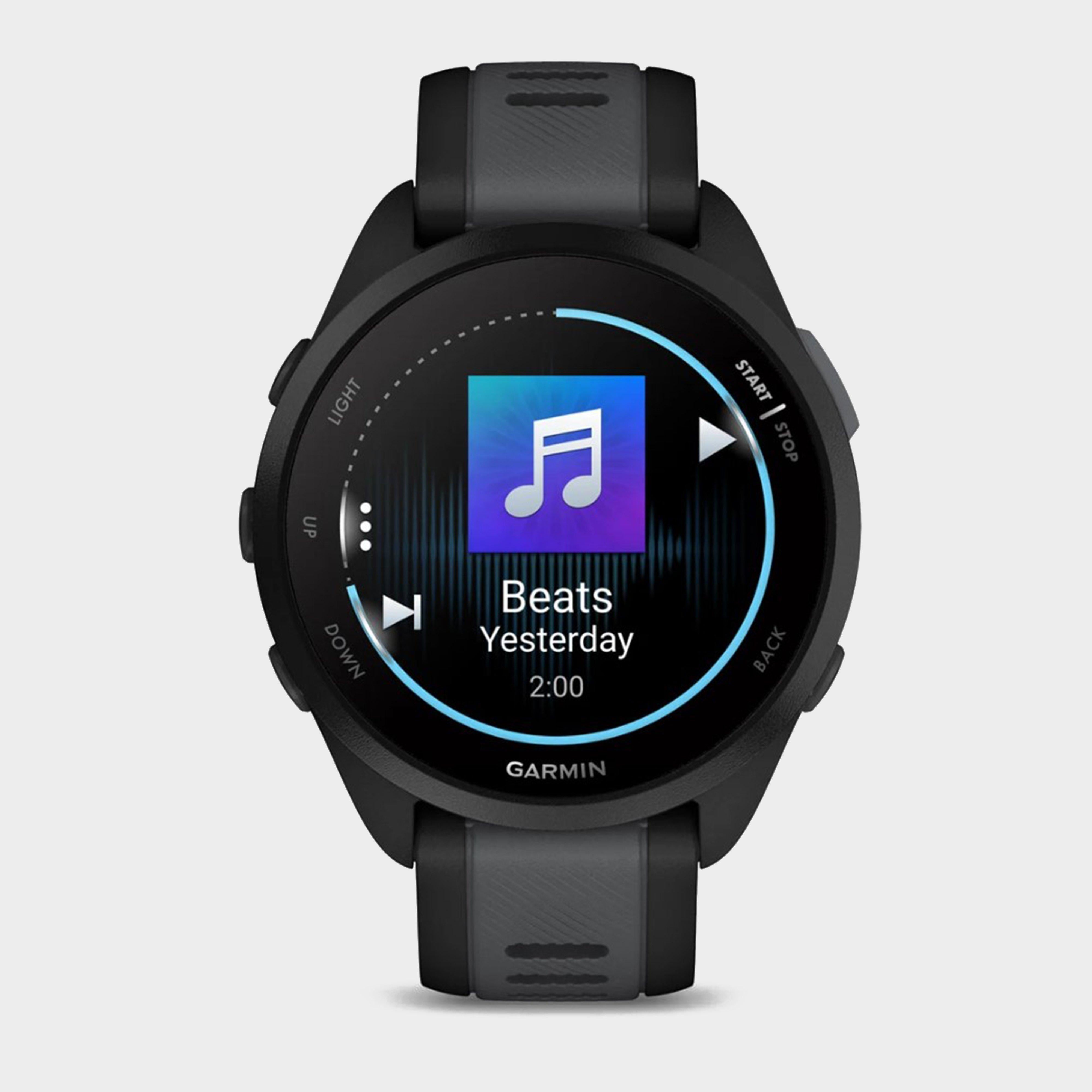 Black Garmin Forerunner® 165 GPS Music Edition Smartwatch – Millets