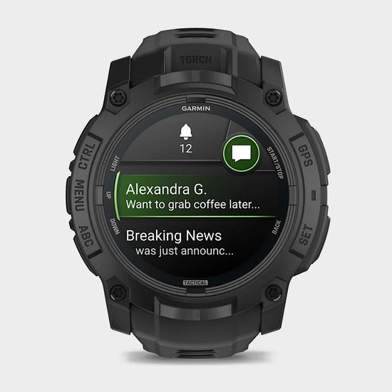 Instinct® 3 50mm AMOLED Tactical Edition Multi-Sport Smartwatch