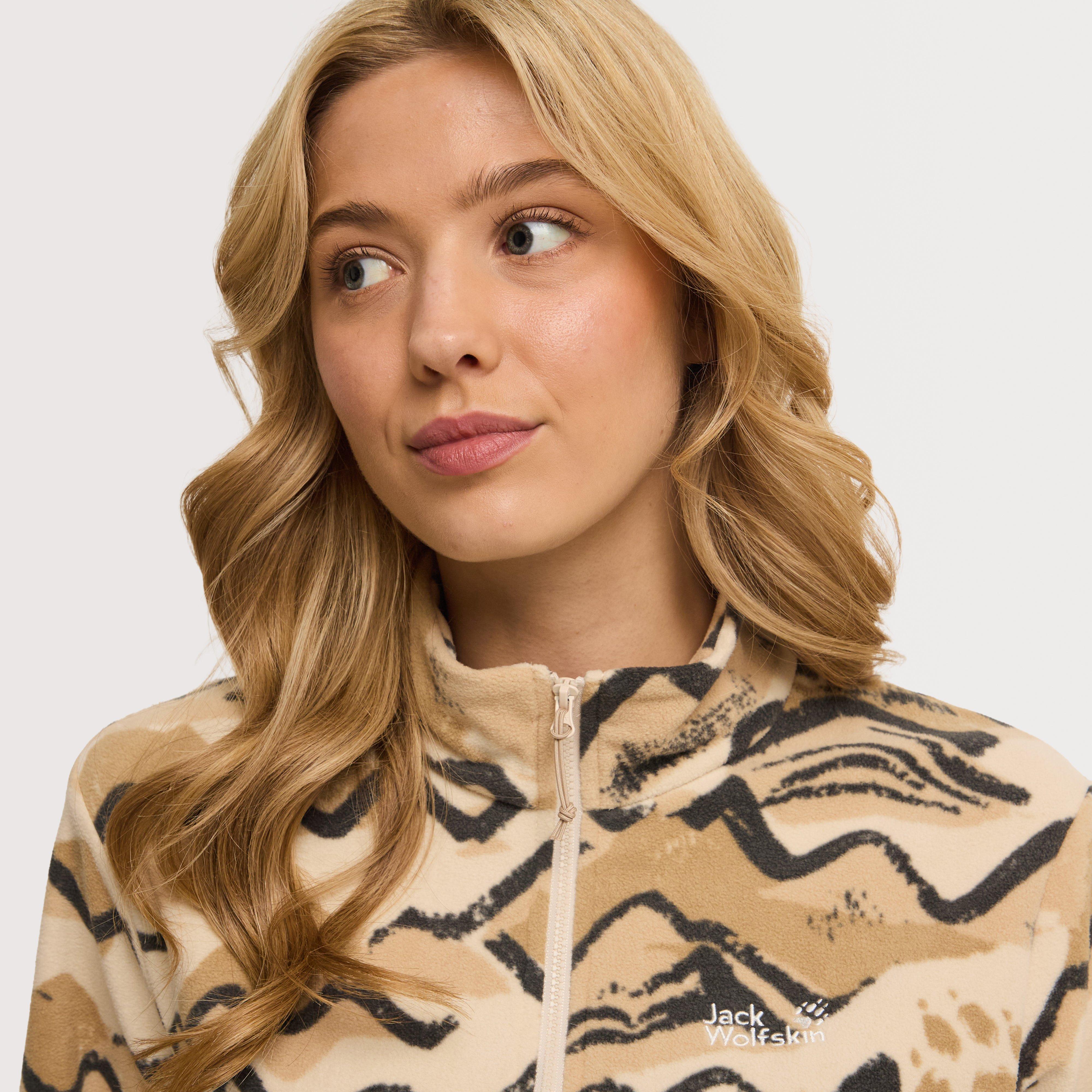 Women’s Paw Era 100 Print Half Zip Fleece