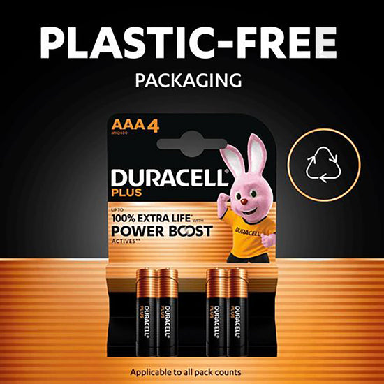 Plus AAA Boost Batteries 4 Pack