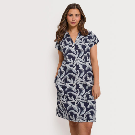 Women's Suffolks Cotton Printed Jersey Dress
