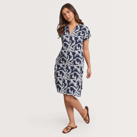 Women's Suffolks Cotton Printed Jersey Dress