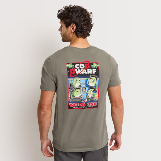 Men’s Cod Dwarf Back Print Artist T-Shirt