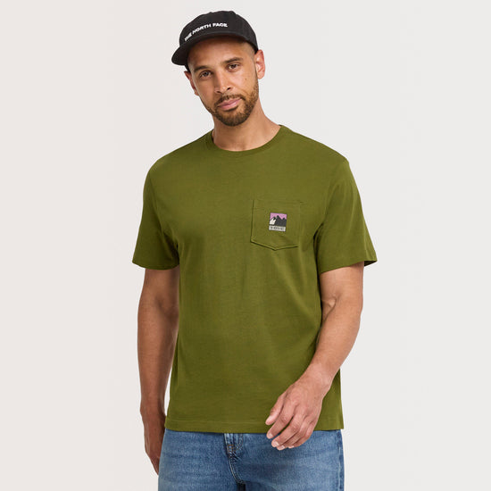 Men’s Mountain Logo Relaxed Graphic T Shirt