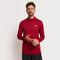 Men's Active Long Sleeve Zip Tee