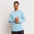 Mens Active Long Sleeve T-Shirt Blue