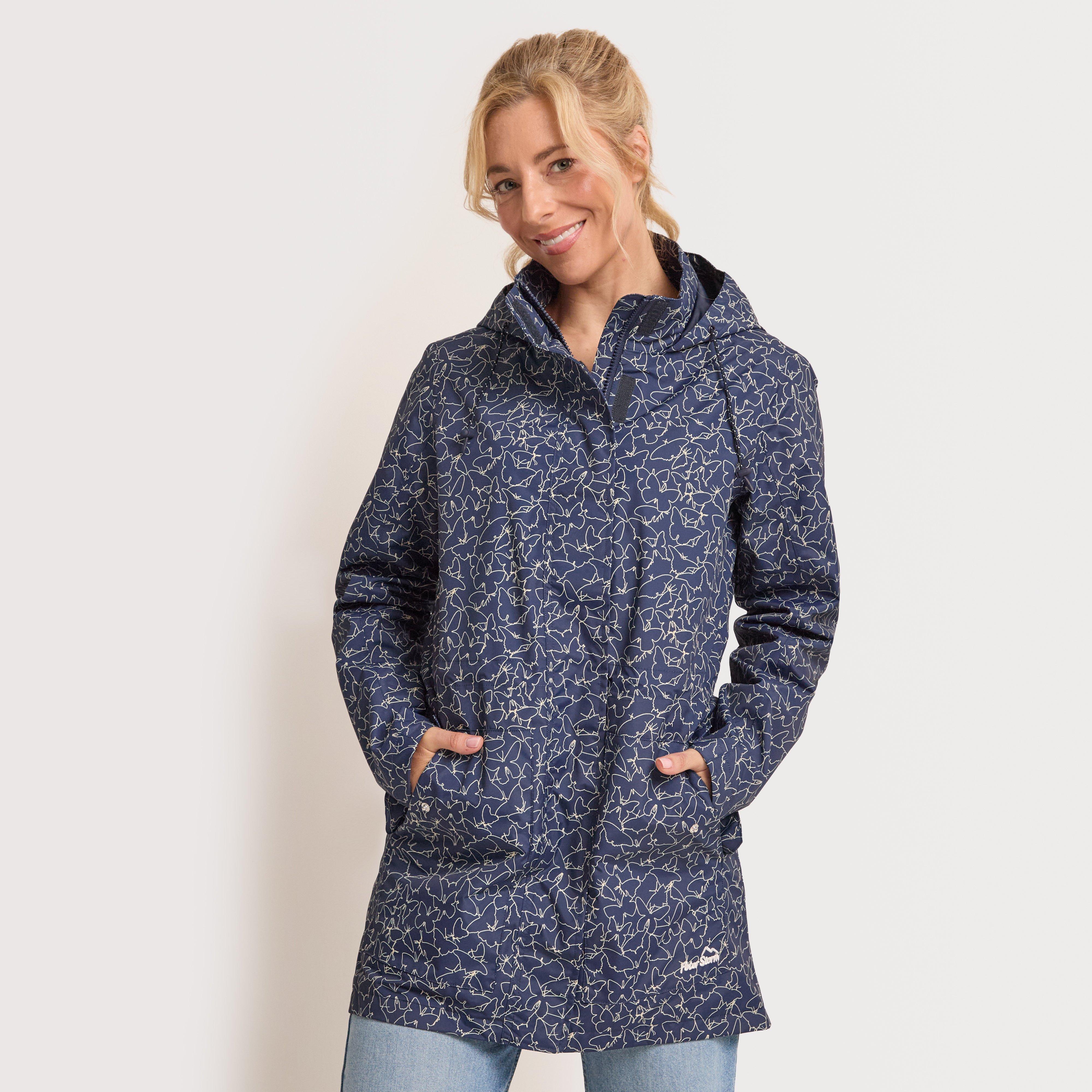 Women's Waterproof Meadow Print Jacket