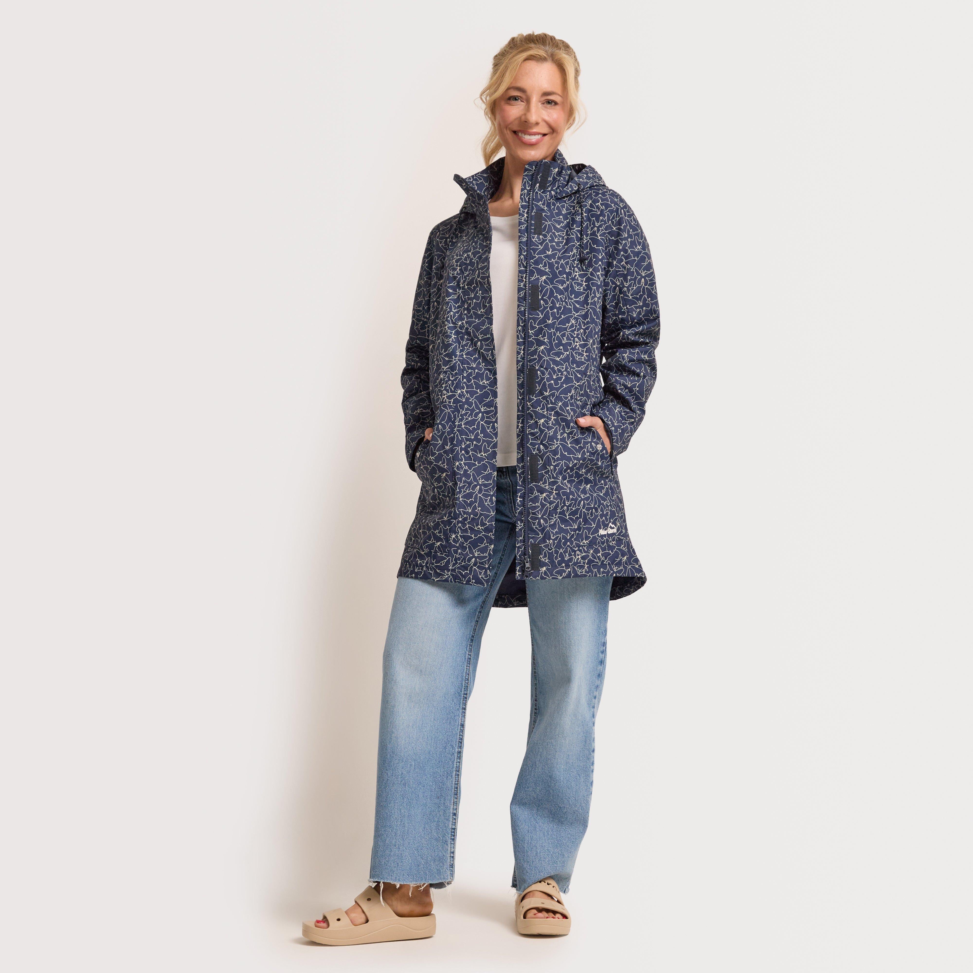 Women's Waterproof Meadow Print Jacket