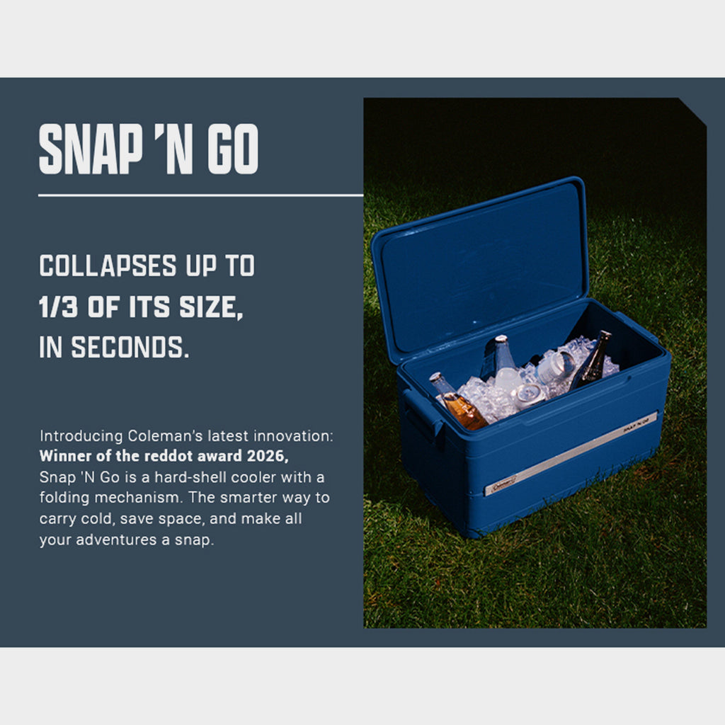Snap N Go Collapsible Cool Box 45QT