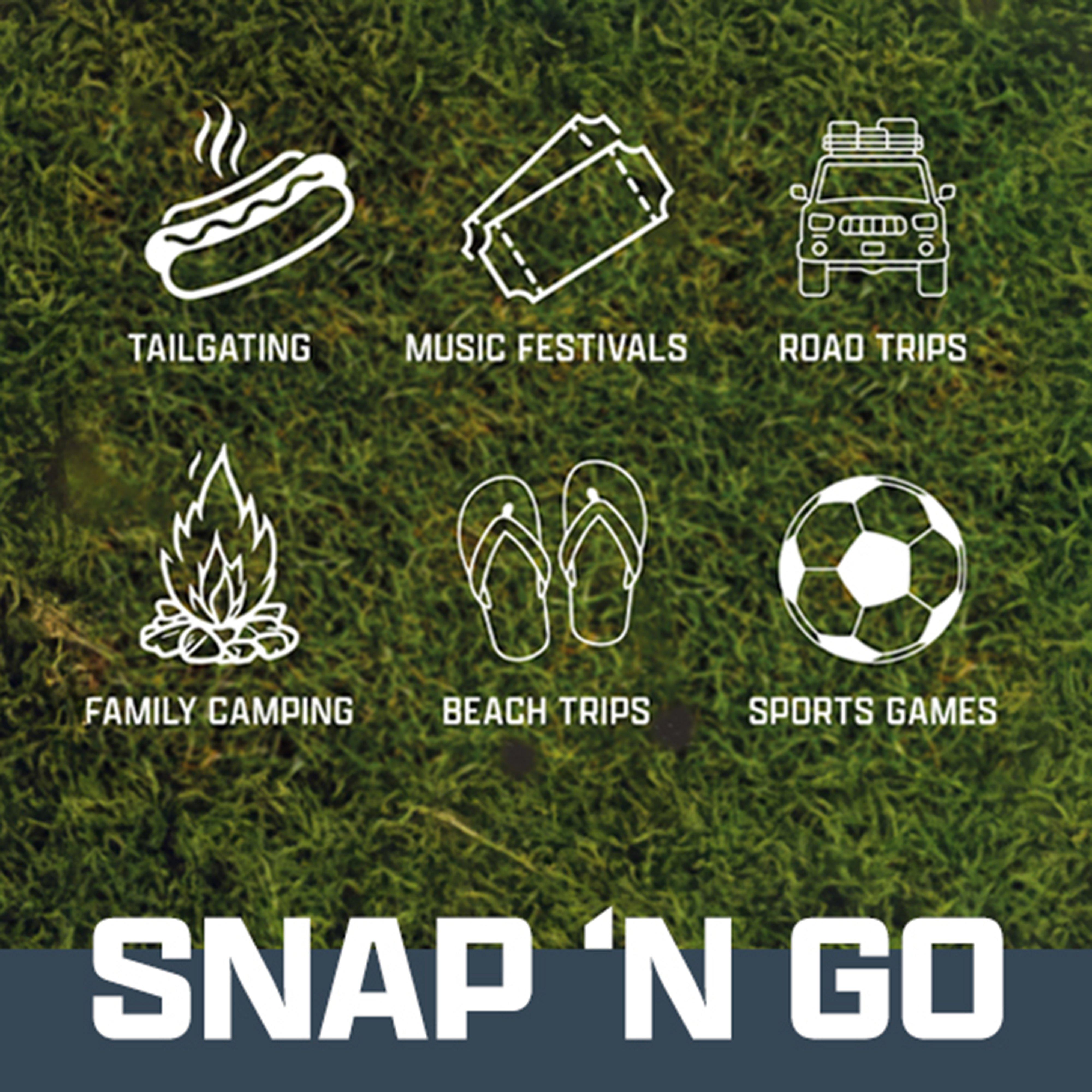 Snap N Go Collapsible Cool Box 45QT
