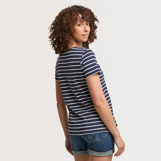 Women's Breton Short Sleeve Top