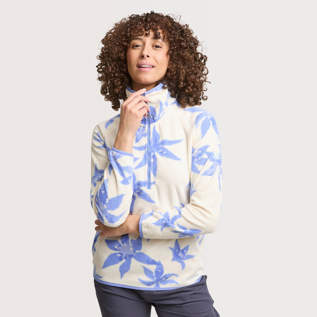 Women's National Trust Reedmace Half Zip Fleece