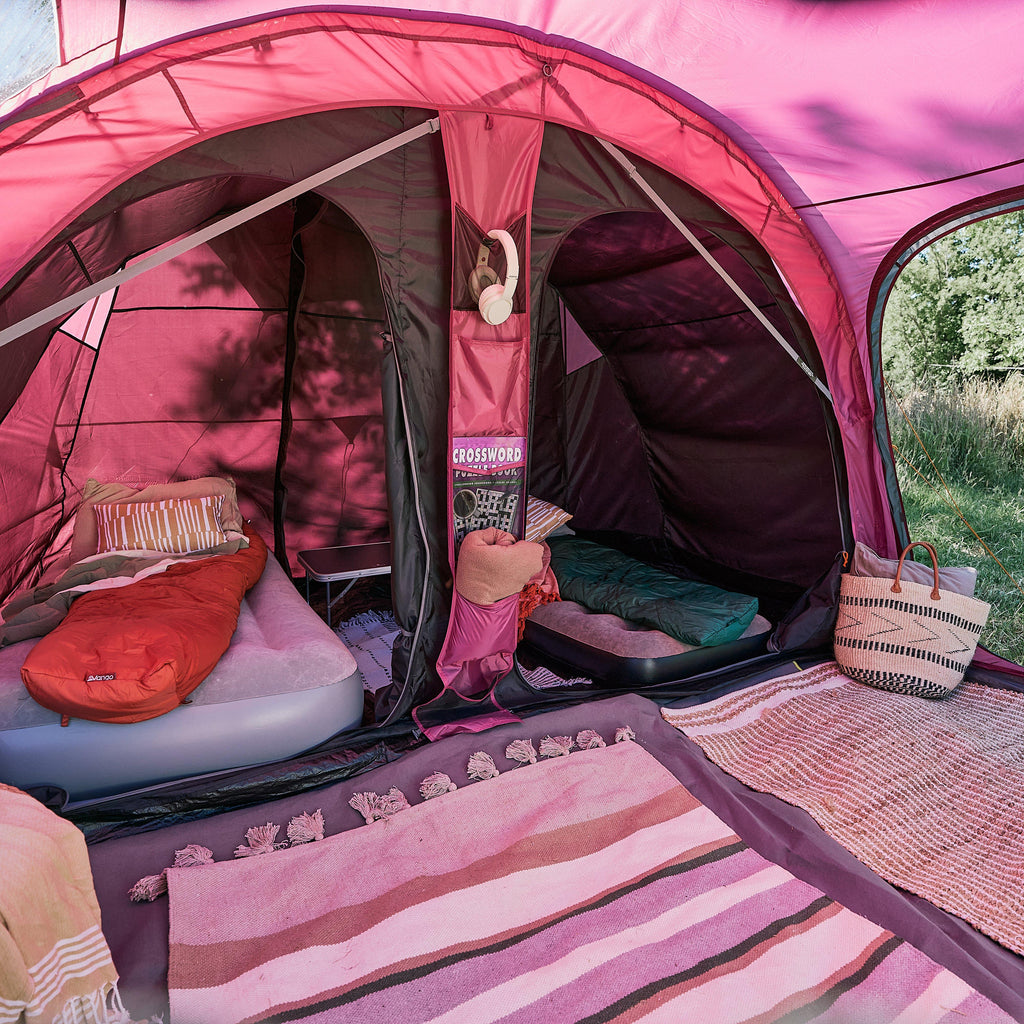 pitch a tent crossword Purple Vango Limited Edition: Icarus 500 Deluxe Family Tent – Millets