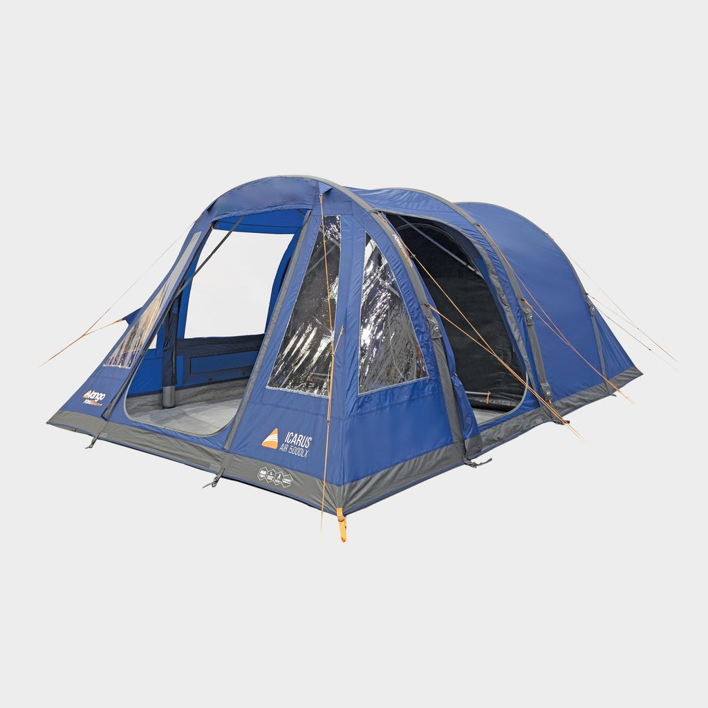 Blue Vango Icarus Air 500 Powerbeam Battery-Powered Family Tent – Millets