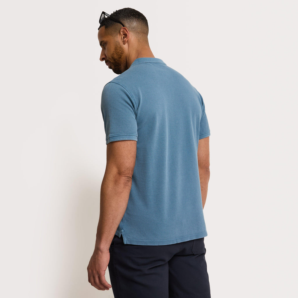 Men’s Washed Polo Shirt