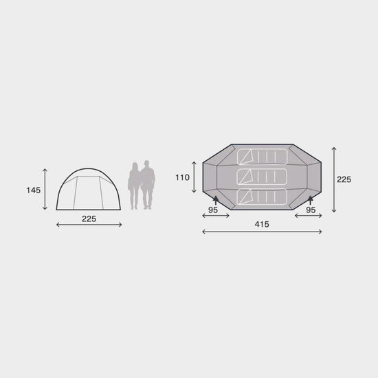 Mossborn 3 Person Tent