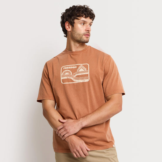 Men's Washed Freedom T-Shirt