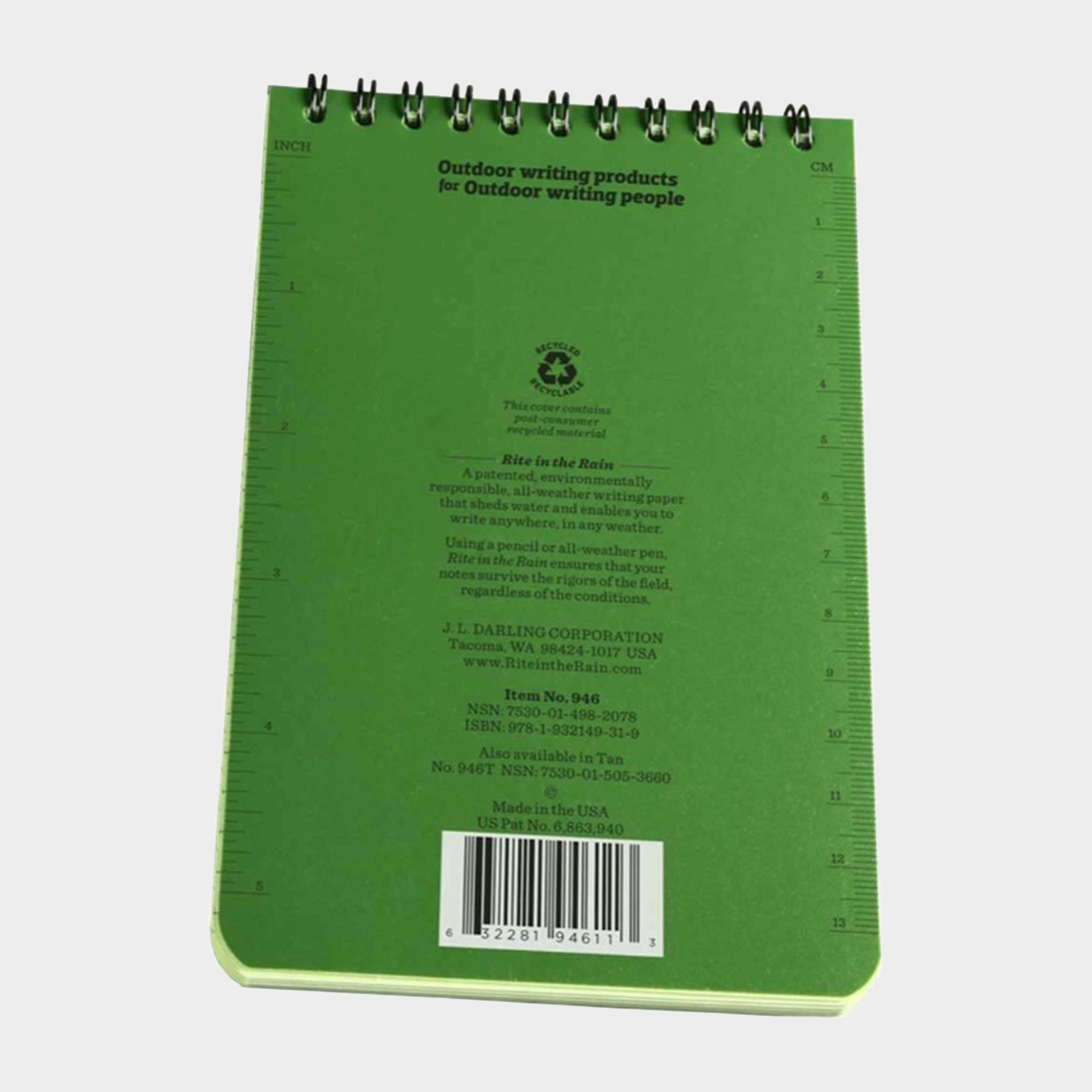 Waterproof Notebook (4" x 6")"
