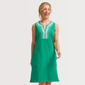 Women's Anaya Embroidered Jersey Shift Dress