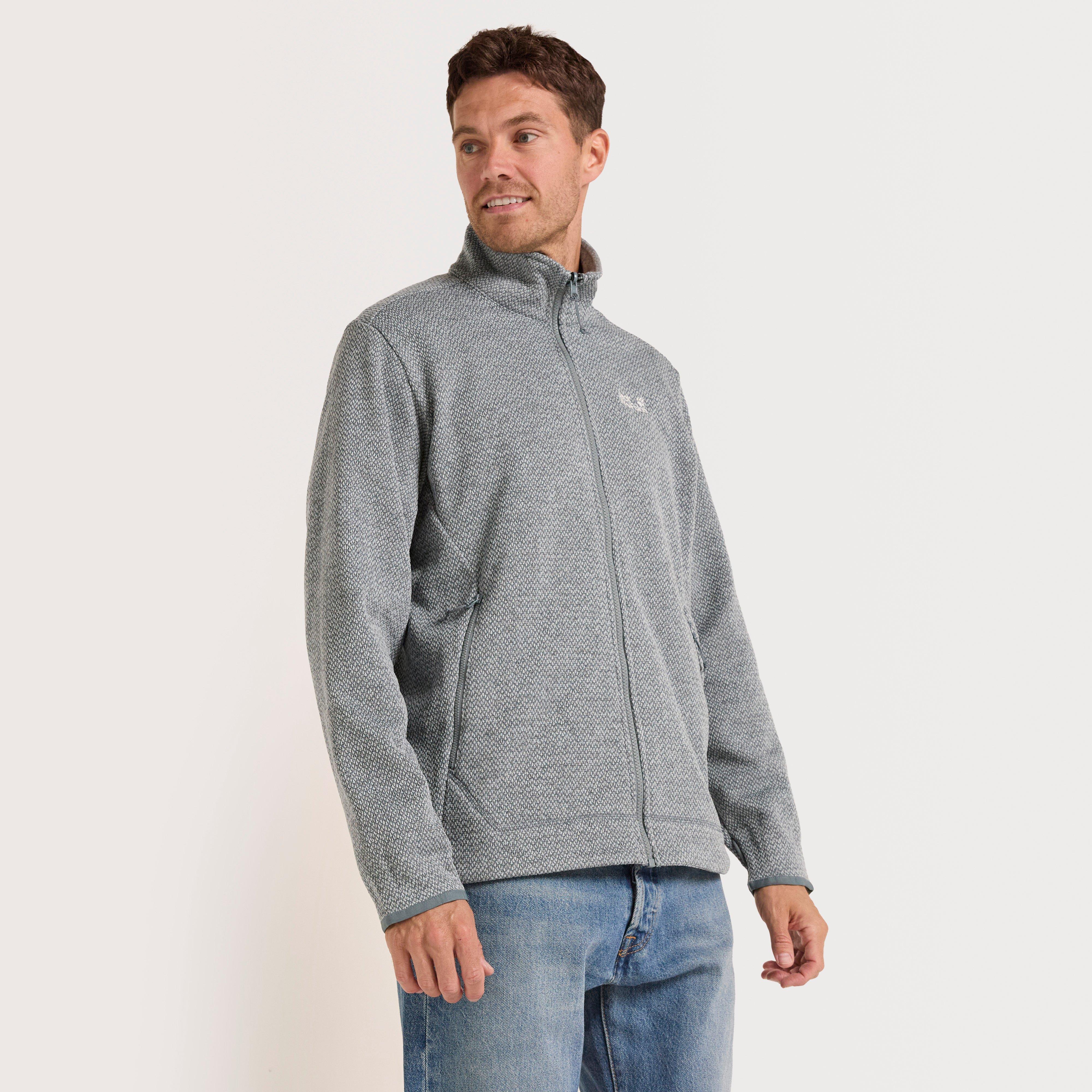 Men’s Pintrail Full Zip Knit Fleece Jacket