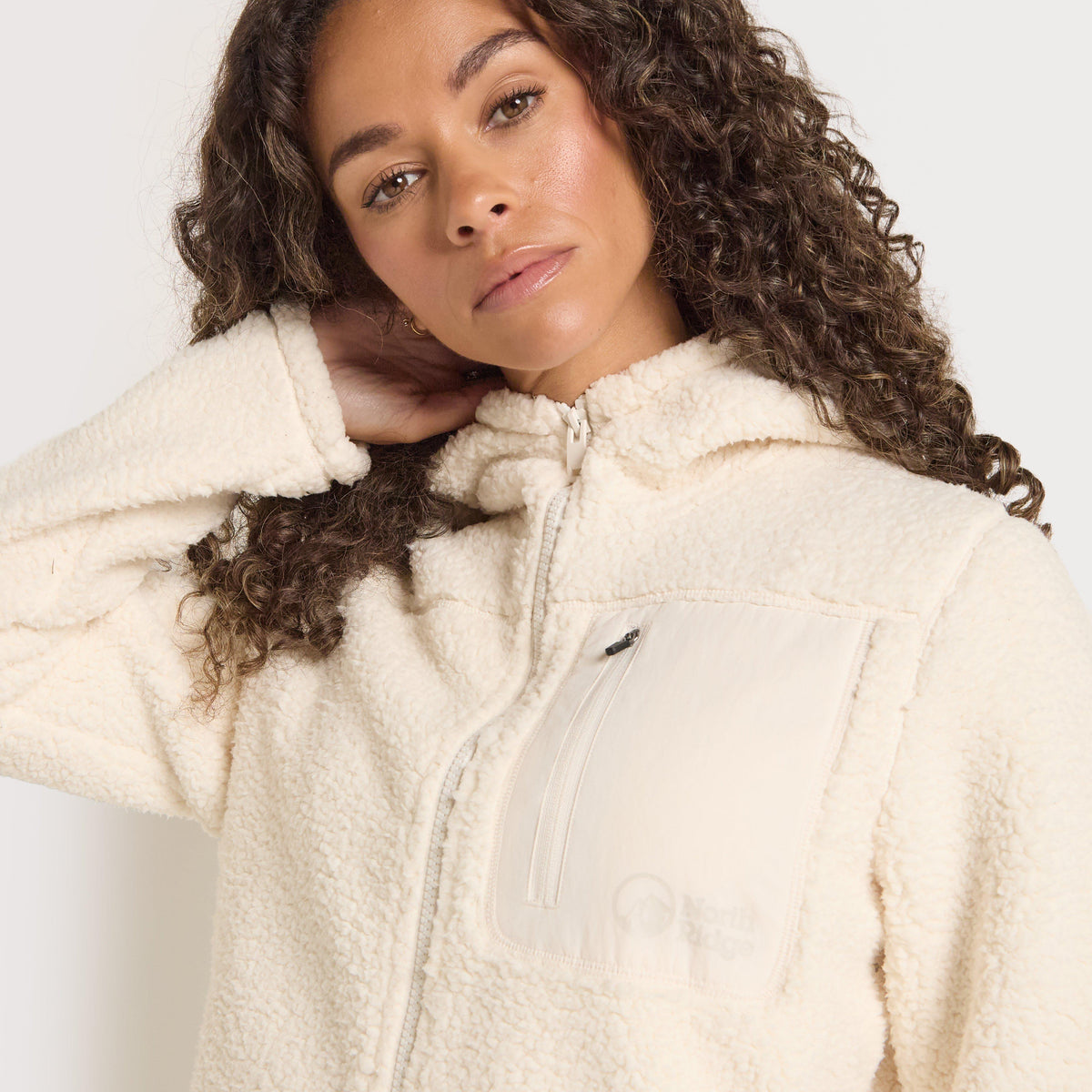 Women's Half Zip Scape Borg Fleece