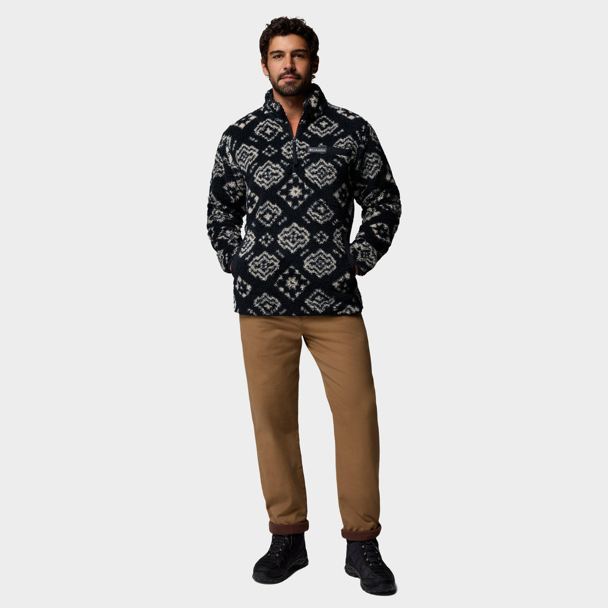 Men's Rugged Ridge High Pile Half Zip