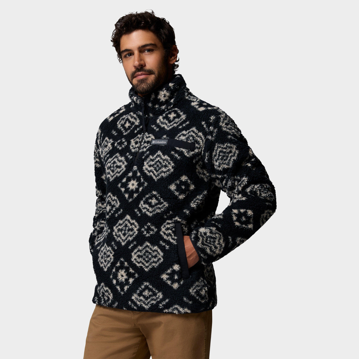 Men's Rugged Ridge High Pile Half Zip