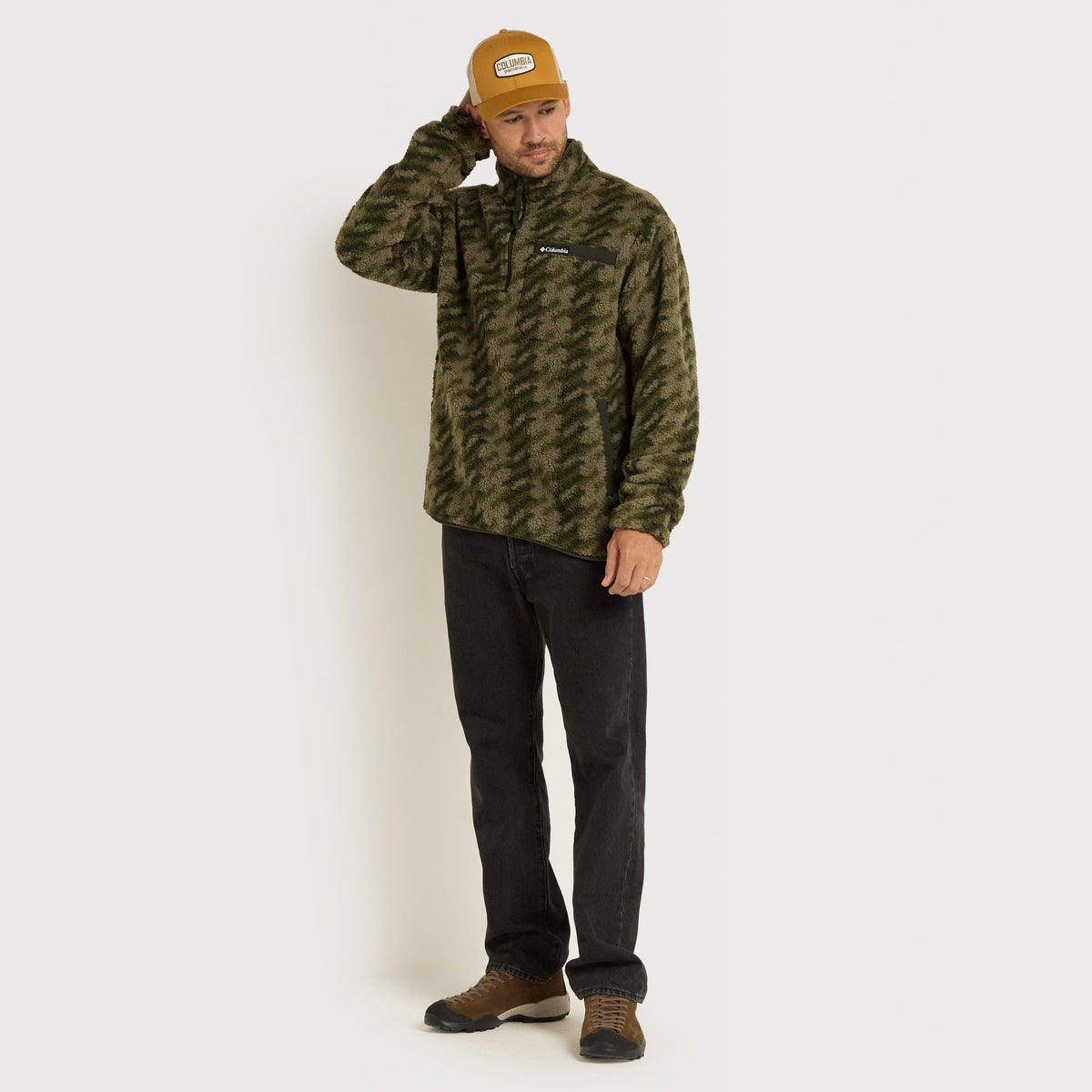 Men's Rugged Ridge™ Sherpa Half Zip Fleece
