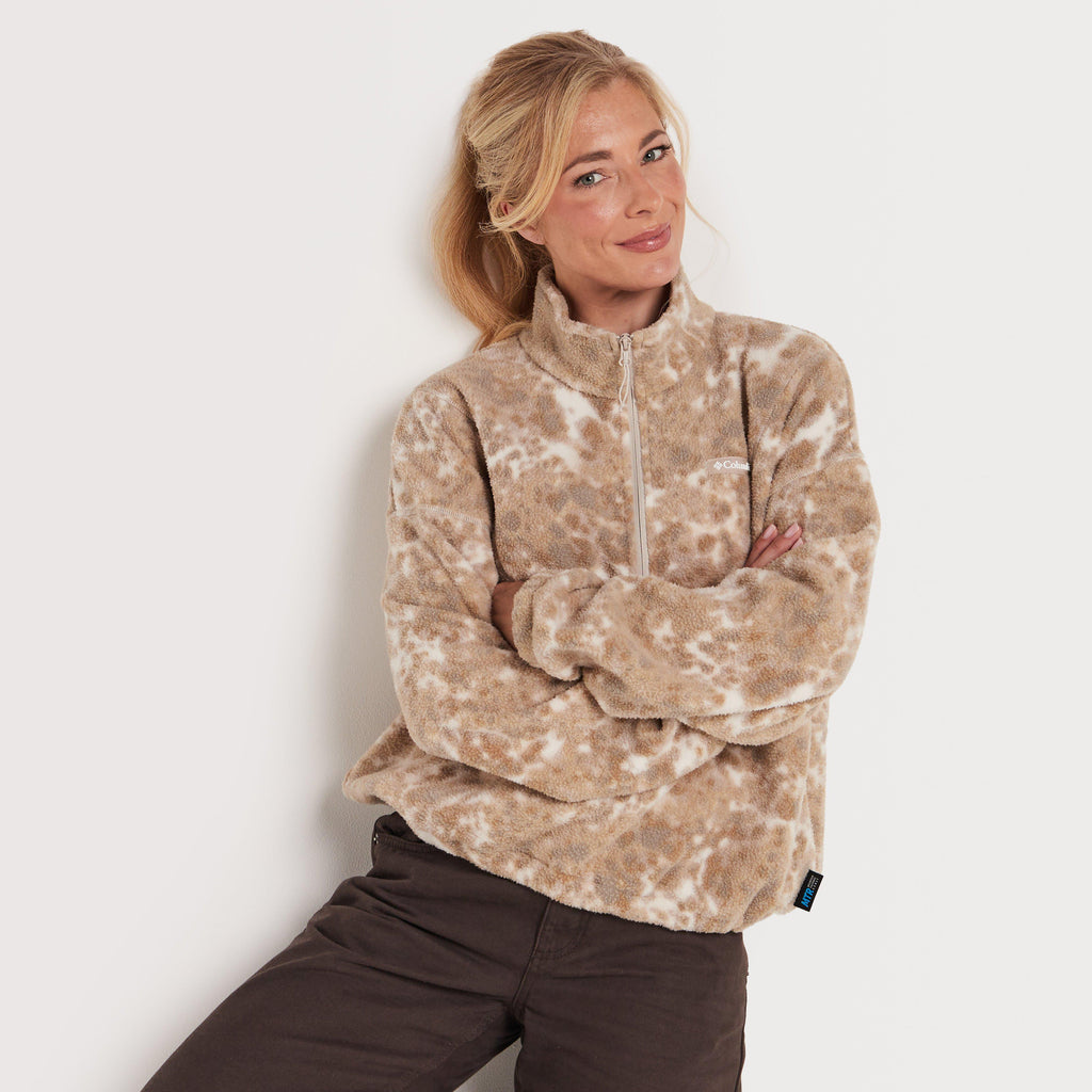 Timber Meadow™ MTR Printed Fleece Half Zip