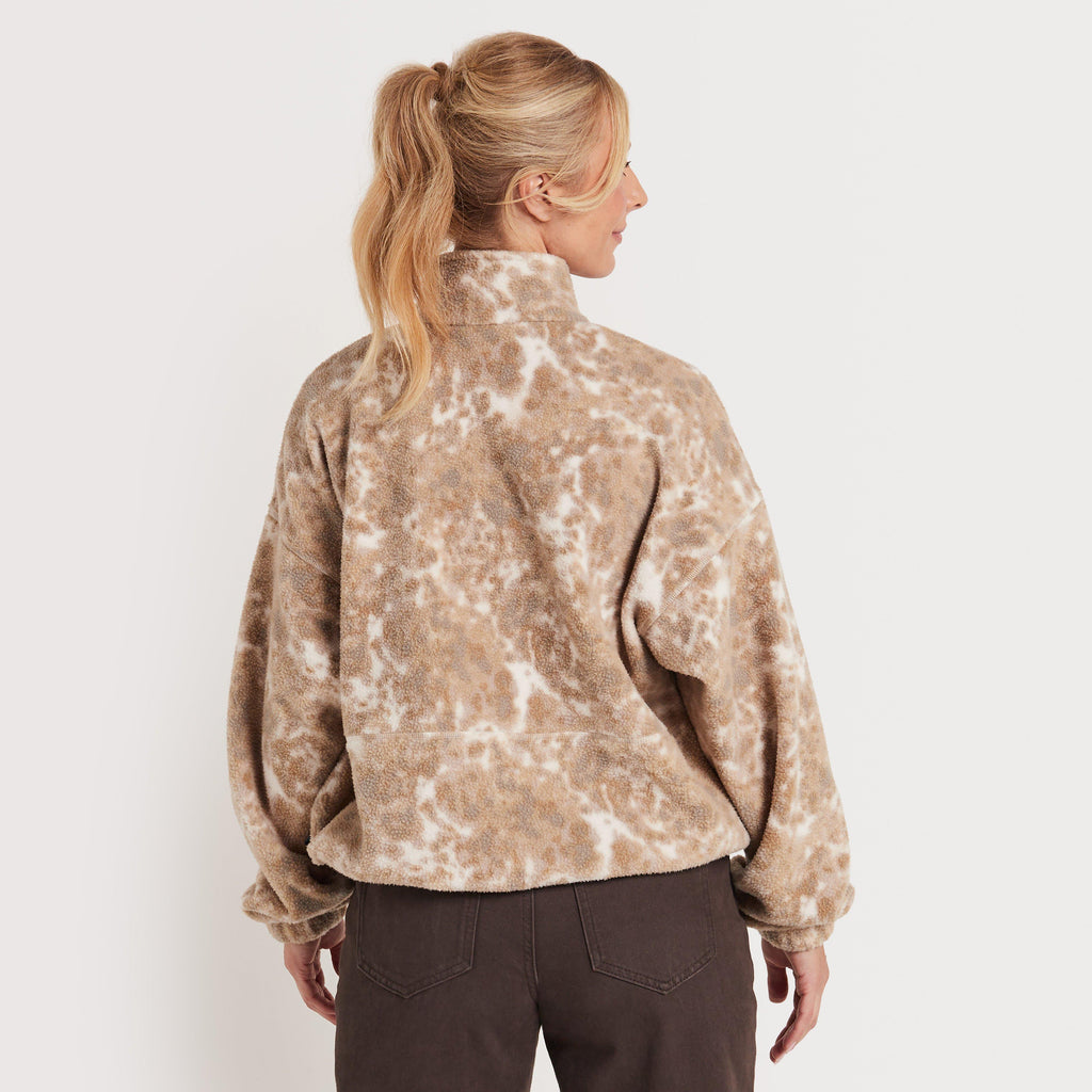 Timber Meadow™ MTR Printed Fleece Half Zip